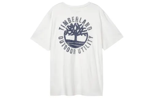 Timberland T Shirt Unisex White