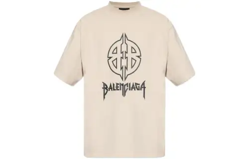 Balenciaga Bb Icon Printed Crewneck T-Shirt