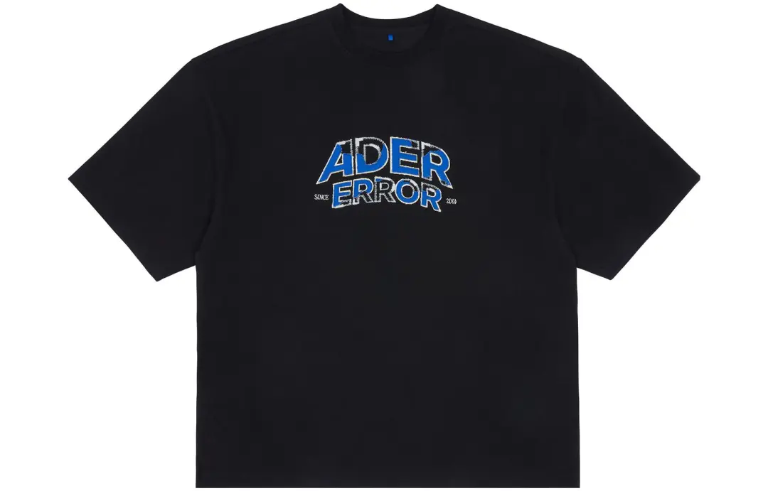 ADER ERROR Logo-embroidered Drop Shoulder T-shirt