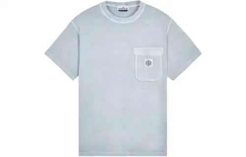 STONE ISLAND T Shirt Men's Sky Blue