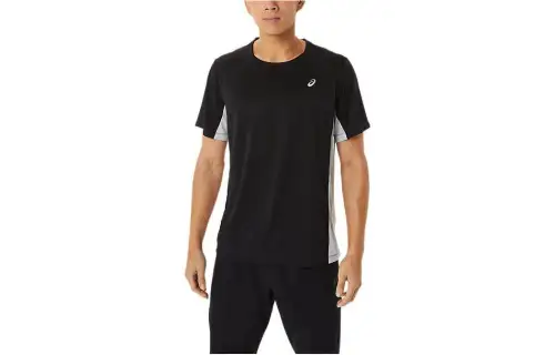 Asics Train Sana Short Sleeve T Shirt Men's Black