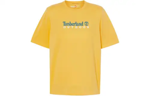 Timberland T Shirt Men's Yellow