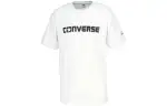 Converse T Shirts Men's White Crew Neck Moderate Straight Fit
