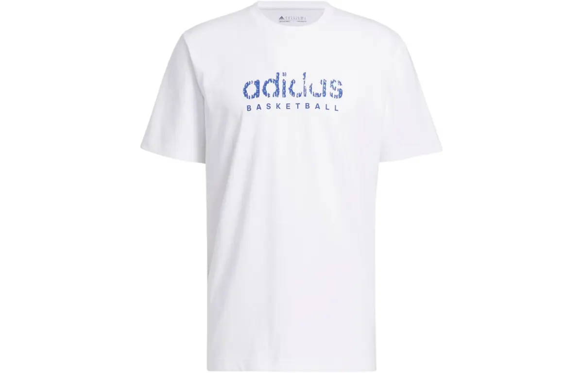 Adidas Set in Sleeve T Shirt Men's White