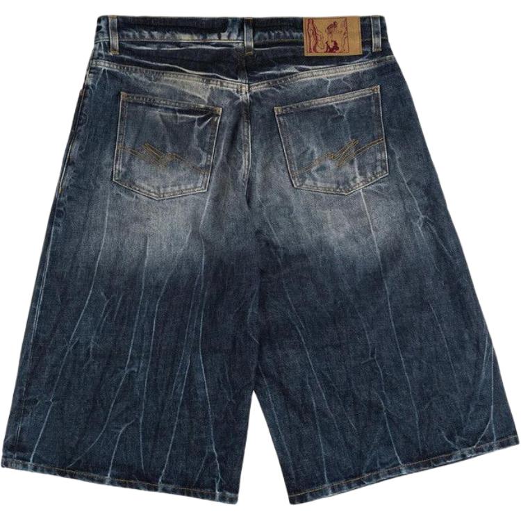 Джинсовые шорты Martine Rose Denim Shorts (синие) — фото 2