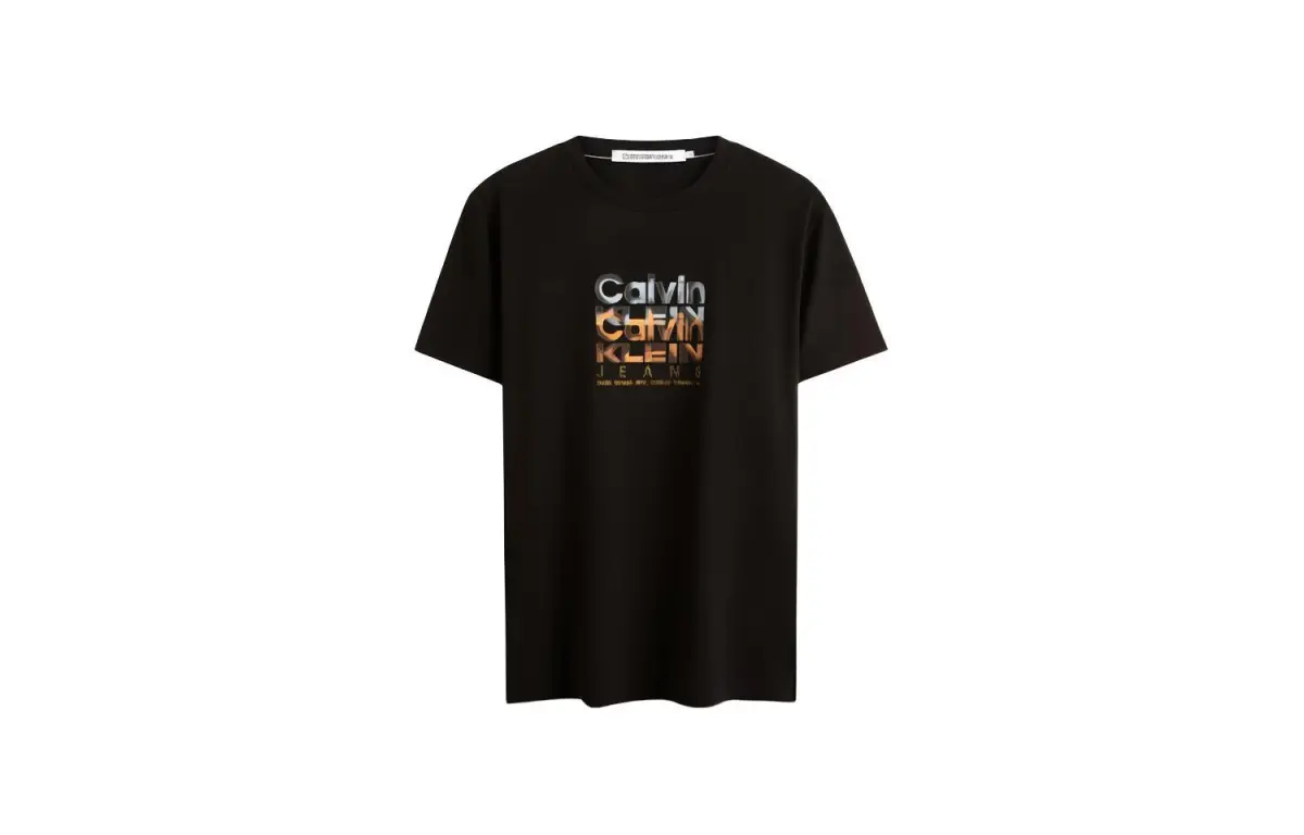 CALVIN KLEIN T Shirt Men's Space Black