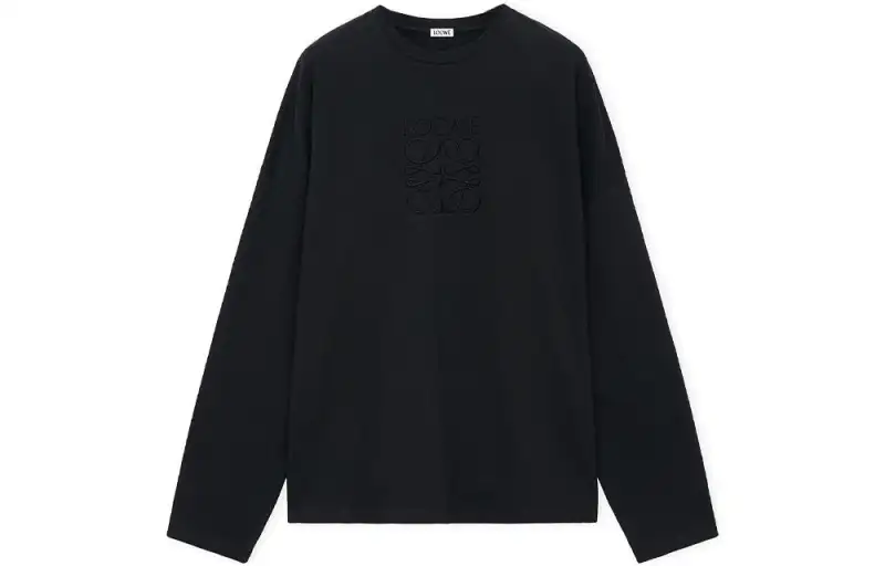 LOEWE T Shirts Men's Crew Neck Moderate Straight Fit