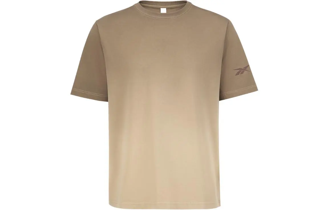 Reebok Gradian S/S Tee U T Shirt Unisex Light Khaki