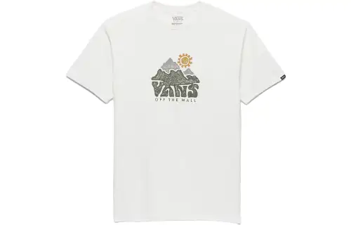 Vans Mountain View T Shirt T Shirt Unisex White