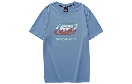 Skechers Ice Cream Collection T Shirt Unisex Crown Blue