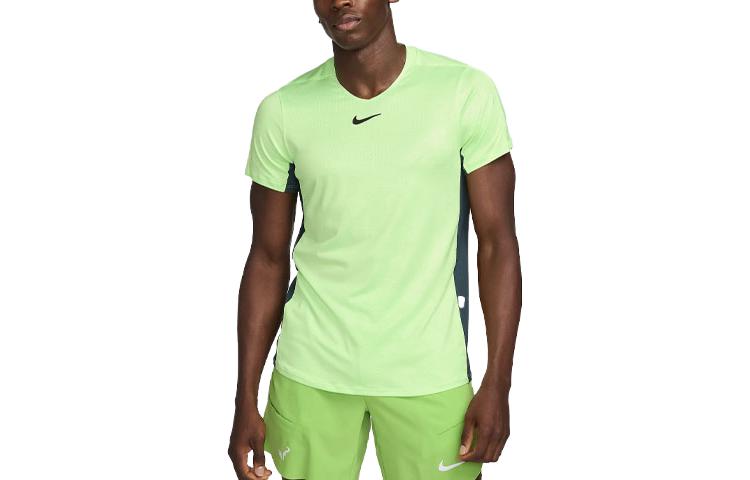 Nike Dri Fit Court Dri FIT Advantage T Shirt Men's Lime