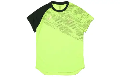 ASICS Dry Eagle Line T Shirts Men's Multicolor Crew Neck Moderate Straight Fit