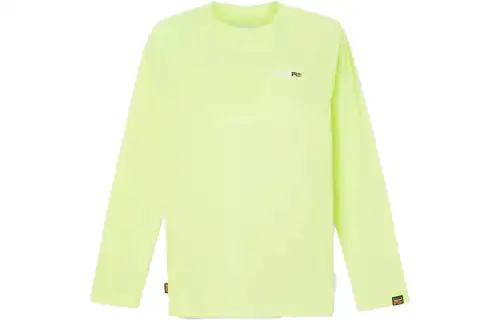 Timberland T Shirts Men's Green Crew Neck Moderate Straight Fit