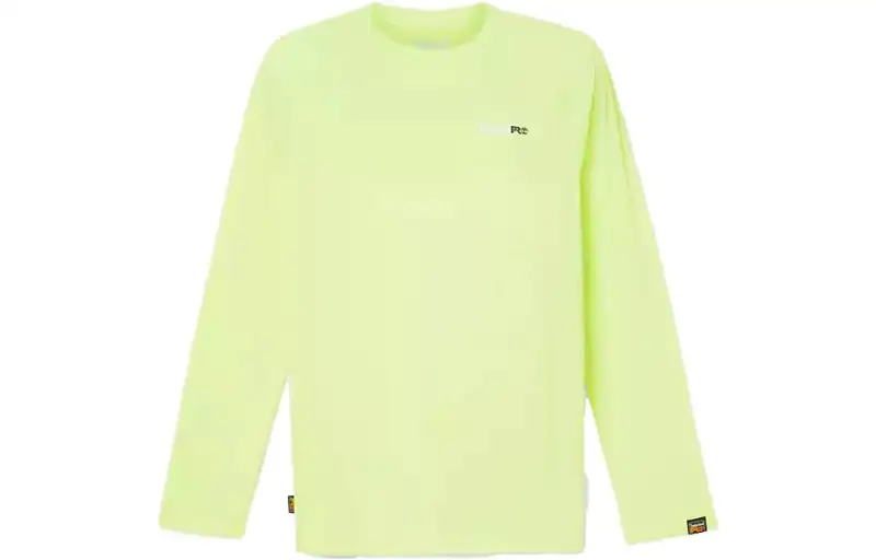 Timberland T Shirts Men's Green Crew Neck Moderate Straight Fit