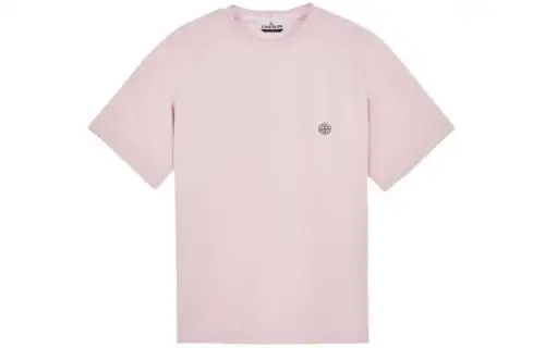 STONE ISLAND T Shirt Men's Light Pink