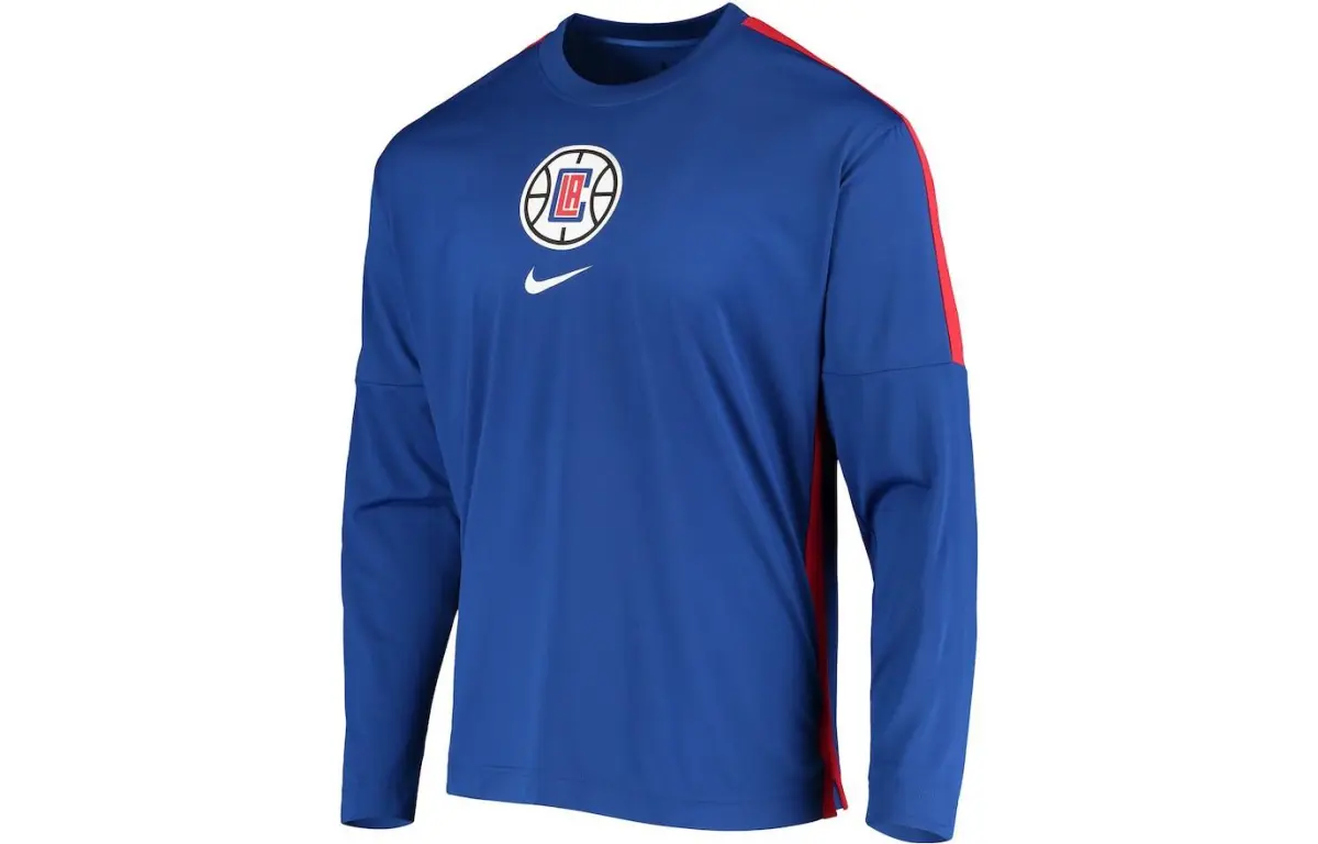 Nike T-Shirts Unisex Blue Crew Neck Moderate Straight Fit
