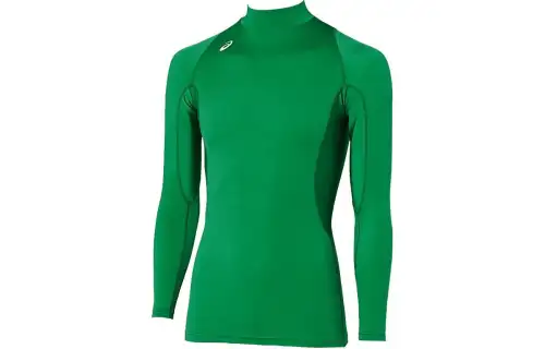 ASICS T Shirts Men's Green Turtleneck Moderate Other