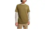 Converse T Shirts Unisex Tawny Crew Neck Moderate Straight Fit