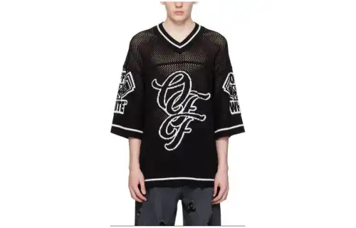 OFF WHITE T Shirt, Loose Fit Men's Black