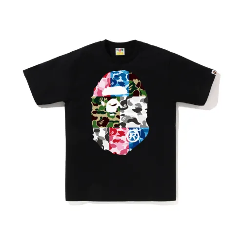 Bape Abc Camo Crazy Big Ape Head Tee