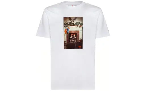 Jordan T Shirt US Version Men's White