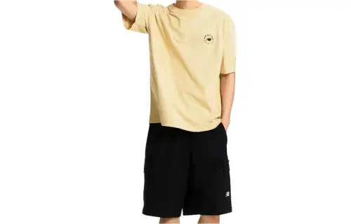 New Balance T Shirt Unisex Light Beige