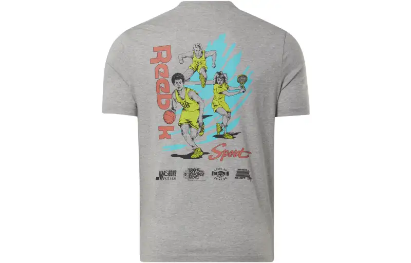 Reebok GS REEBOK SPORT T Shirt Men's Gray