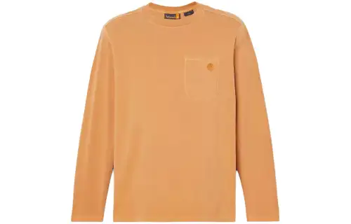 Timberland T Shirts Men's Wheat Crew Neck Moderate Straight Fit