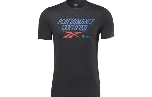 Reebok GS TRAINING STATEMENT T Shirt Men's Black