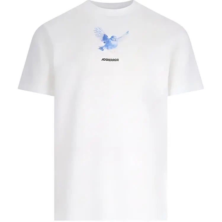 ADER ERROR T Shirts Men's White Crew Neck Moderate