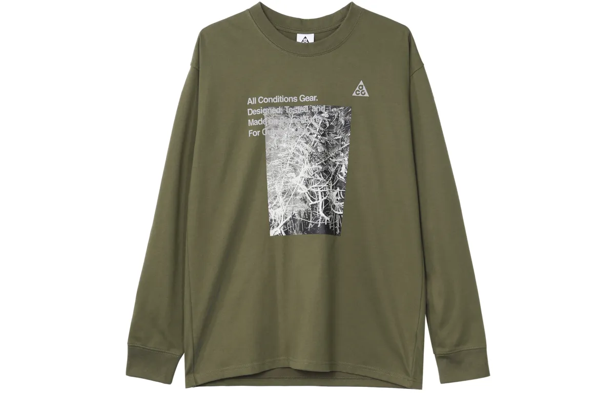 Nike T Shirt Men's Medium Olive