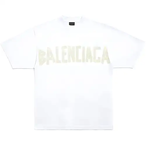 Balenciaga Tape Logo Crewneck T Shirt