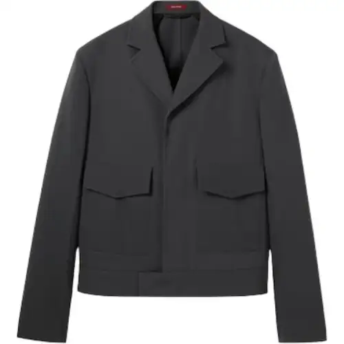 GUCCI Pocket Detailed Collared Jacket