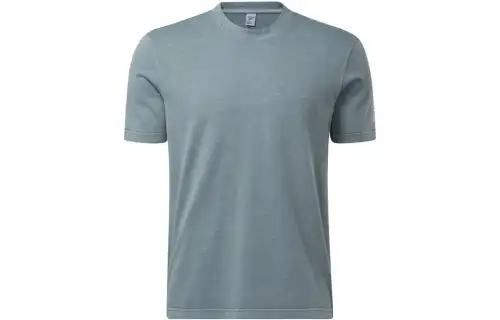 Reebok T Shirt Unisex Gray Blue