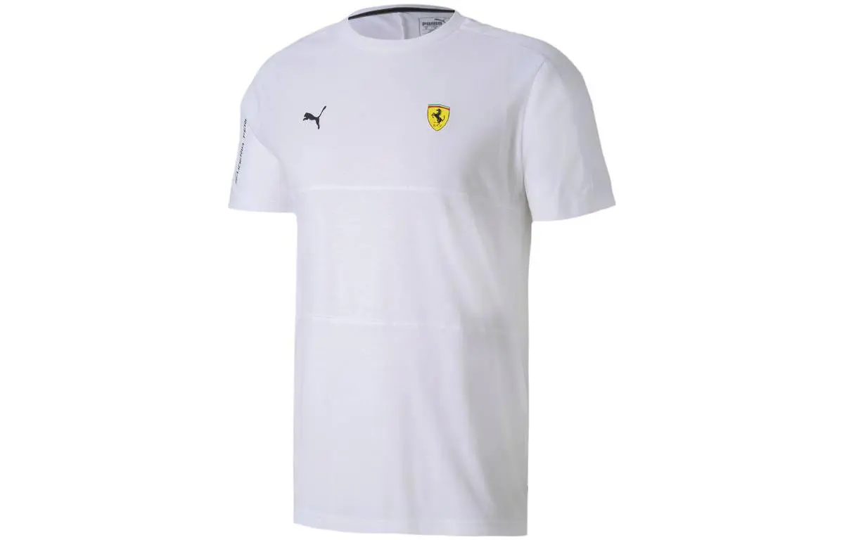 PUMA SCUDERIA FERRARI T7 T Shirt Men's White