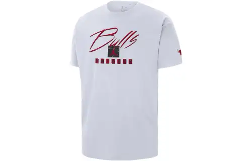 Jordan NBA Max90 T Shirt Chicago Bulls Men's White