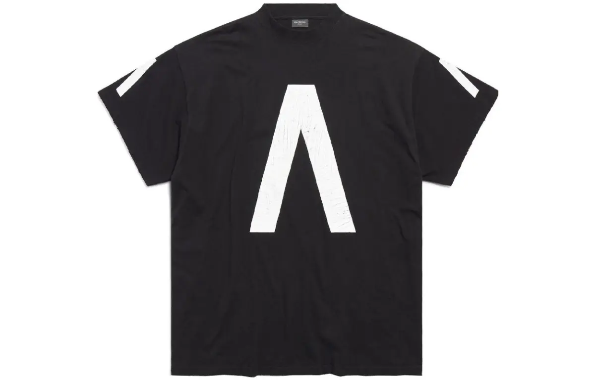 Balenciaga T Shirt Loose Fit Unisex