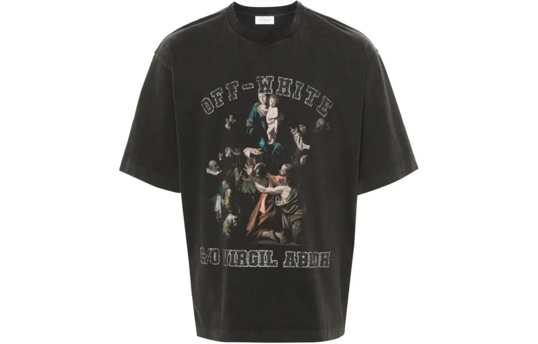 OFF WHITE Mary Skate Short Sleeve T Shirt