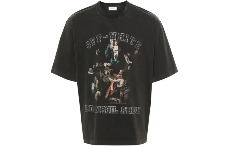 OFF WHITE Mary Skate Short Sleeve T Shirt