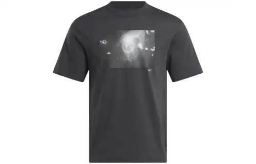 Reebok T Shirts Unisex Cool Gray Crew Neck Moderate Other