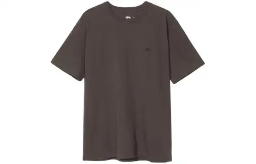 Stussy T Shirts Men's Crew Neck Moderate Straight Fit