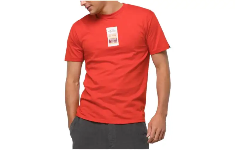 Vans Hot Sauce Ss Tee Molten Lava T Shirt T Shirt Unisex Red