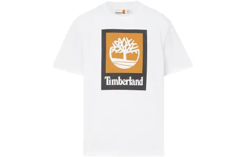 Timberland T Shirt Unisex White