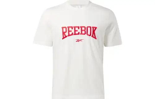 Reebok Classics Varsity T Shirt Unisex White