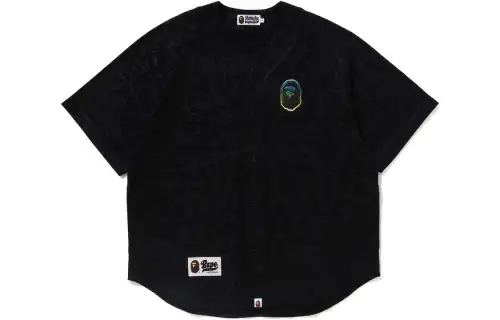 A BATHING APE T Shirts Men's Crew Neck Moderate Straight Fit