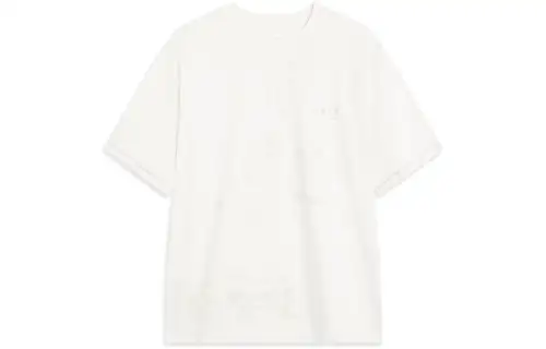Li Ning Sports Life Collection T Shirt Unisex Ivory