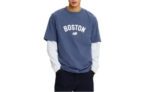 New Balance T Shirt Unisex Blue