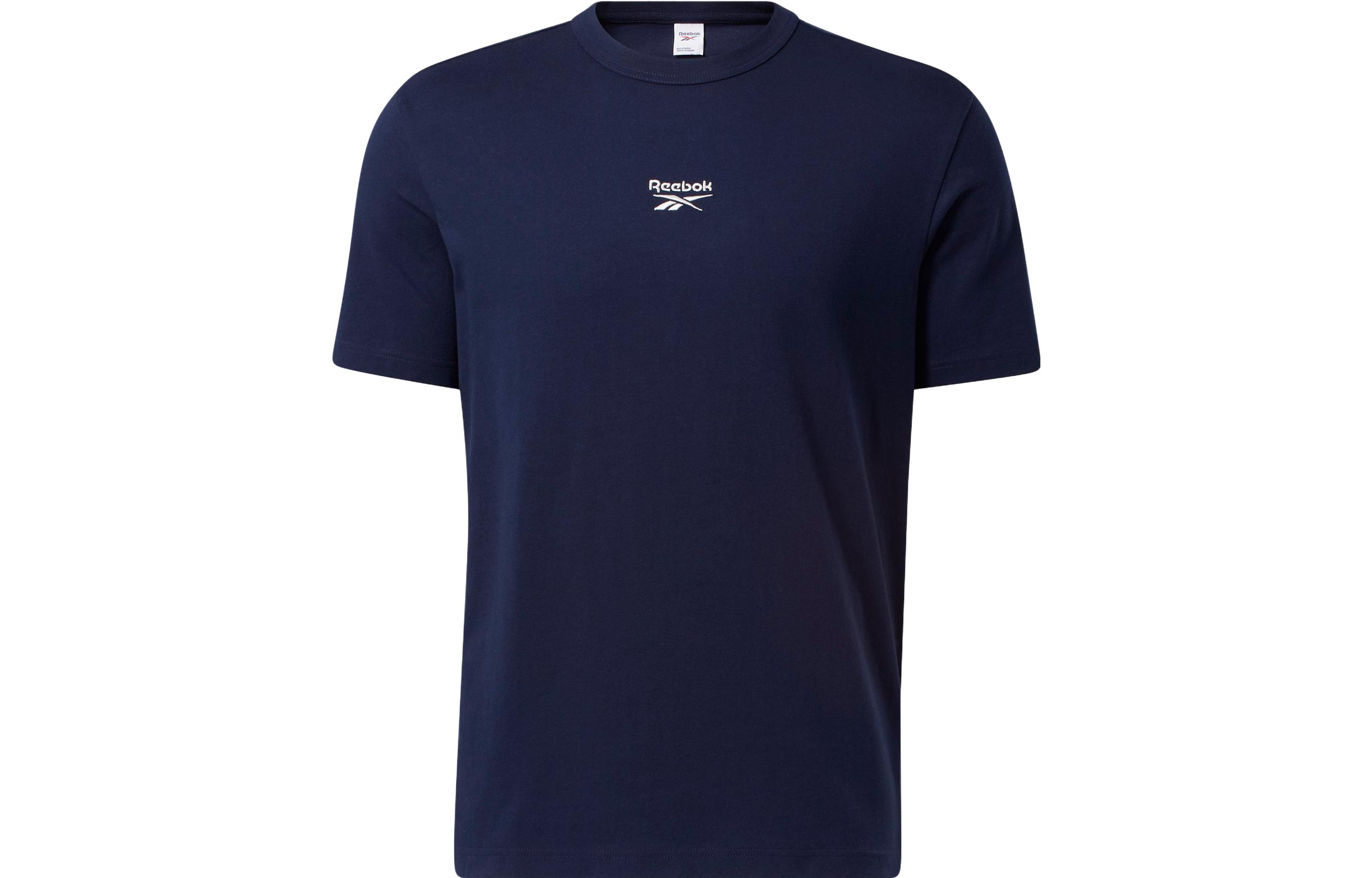 Reebok Classics Small Vector T Shirt Unisex Marine Blue