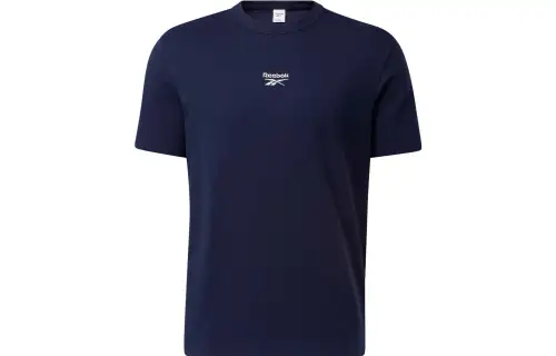 Reebok Classics Small Vector T Shirt Unisex Marine Blue