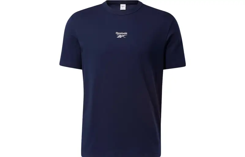 Reebok Classics Small Vector T Shirt Unisex Marine Blue